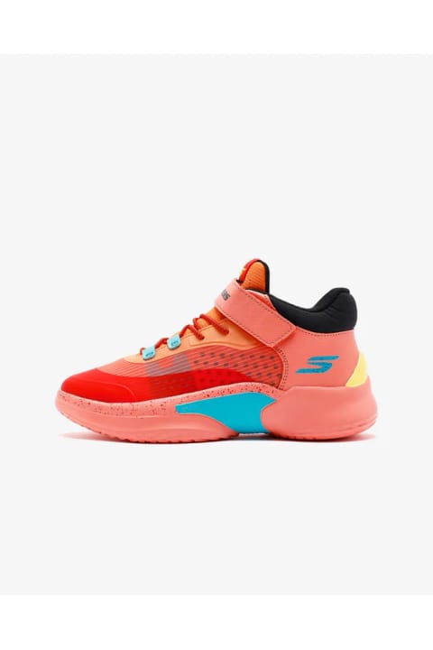 SKECHERS SKX COURT HYPE - HOOPER-HERO پسر بچه بزرگ نارنجی بسکتبال...