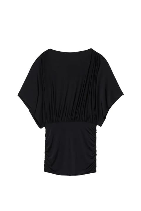 پیراهن کوتاه پشت داراپه Pull & Bear