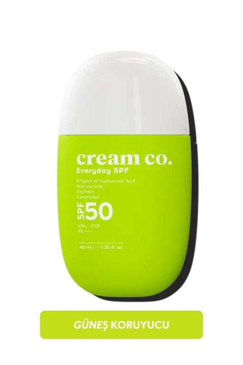 Cream Co. مرطوب‌کننده روشن‌کننده روزانه با SPF50