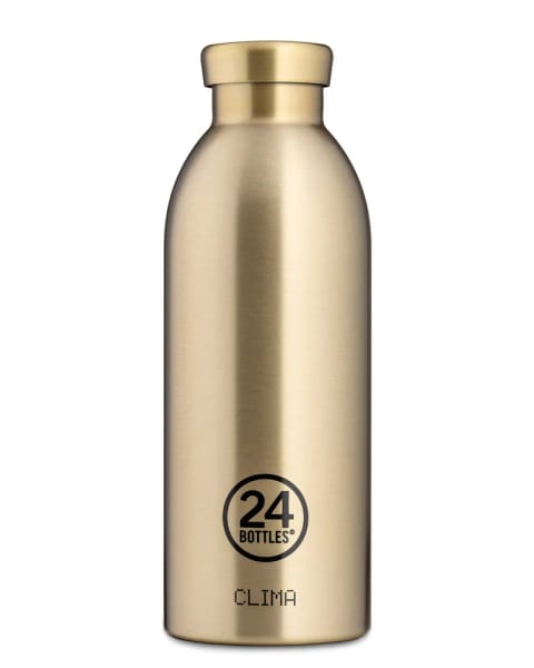فلاسک استیل ضدزنگ 24Bottles Clima Bottle Sparkling Gold 500 ml طلایی