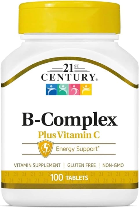21st Century B Complex Plus Vitamin C 100 قرص