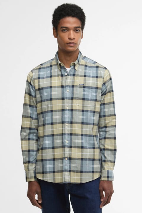 پیراهن دوختدار Barbour Lewis TN37 Highland Loch Tartan