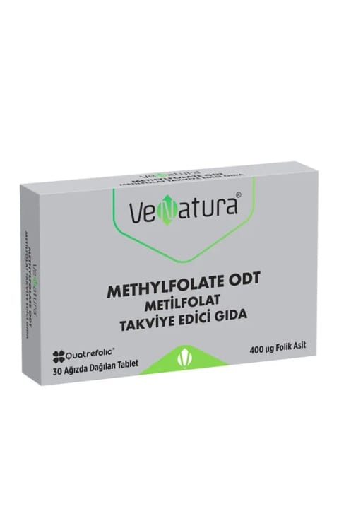 VeNatura Metilfolat ODT مکمل غذایی 30 قرص-فوم سفیدکننده دندان He...