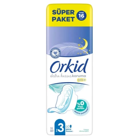 Orkid Ekstra Hassas چهارگانه بلند اکسترا ۱۶ عددی