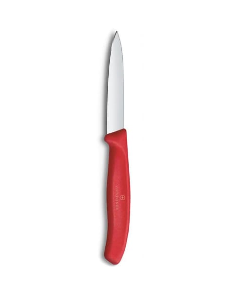 چاقوی نوک‌تیز Victorinox مدل Swiss Classic 6.7601.C1، فولاد ضدزنگ، ۸ سانتی‌متر، قرمز