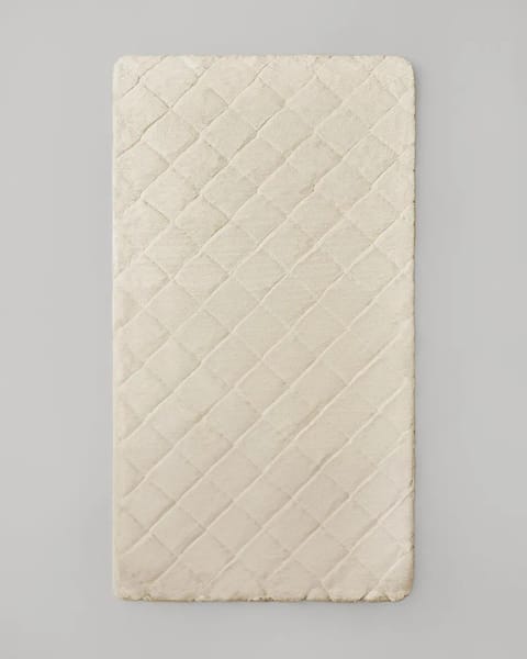 فرش پلوش Soft Touch Rabbit 80x150 سانتی‌متر بژ