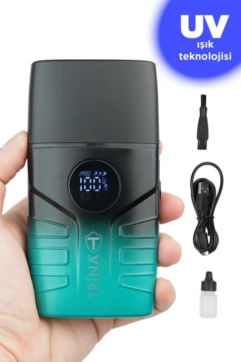 ماشین ریشتراش شارژی Trina Professional سبز TRNSKLKS0024GR