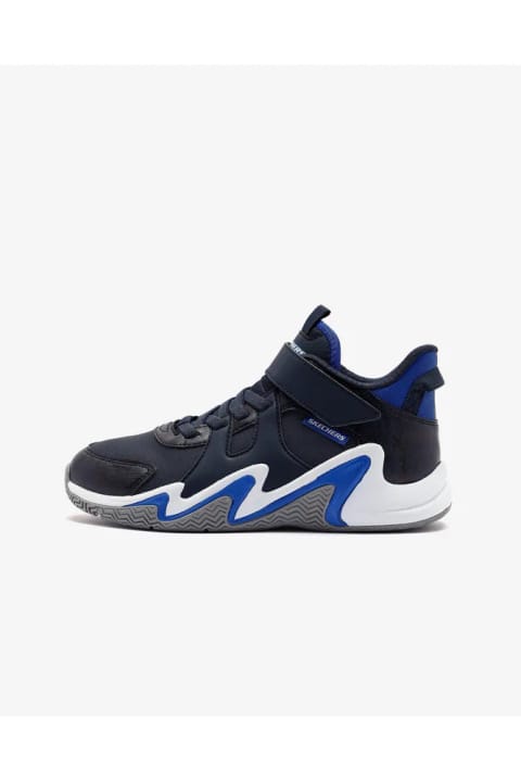SKECHERS SKECH-FLOW کفش بسکتبال پسرانه بزرگسال سایز بزرگ سرمهای/آبی 4052...