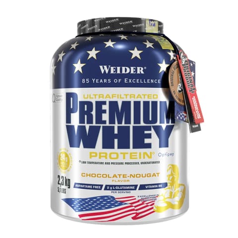 پودر پروتئین Whey پرمیوم وایدر ۲۳۰۰ گرم