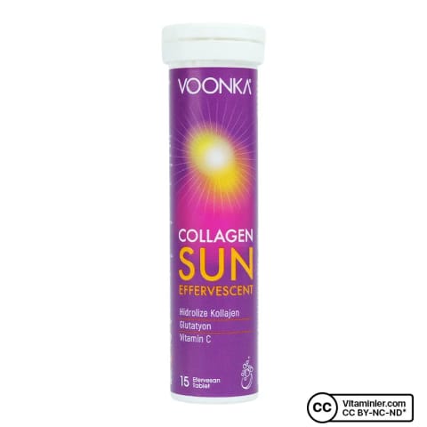 Voonka Collagen Sun جوشان ۱۵ عددی