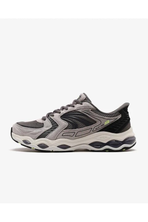 SKECHERS SKECH-GEL کفش اسپرت مردانه طوسی 233331 GYCC