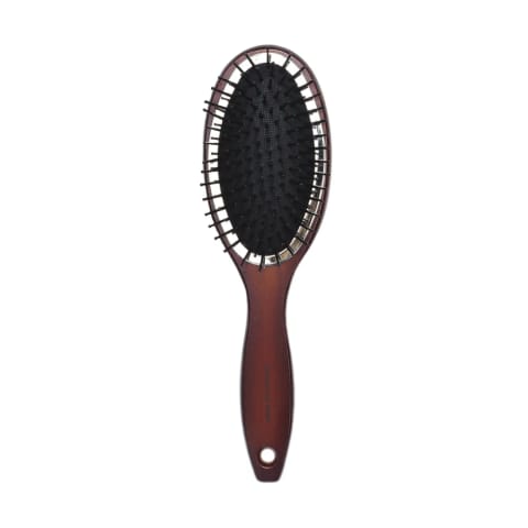 برس بازکننده و شانه مو oval Nascita با دسته چوبی و آویز مدل NASFTRUVA004A