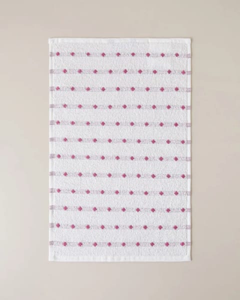 حوله دستمالی پنبه‌ای Soft Dot 30x50 سانتی‌متر Pudra