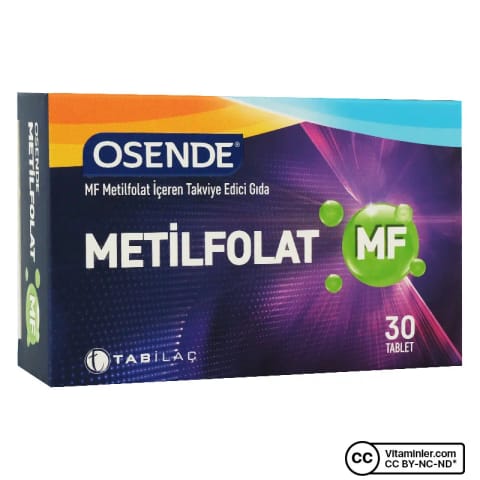اوزنده MF متیلفولات 30 قرص