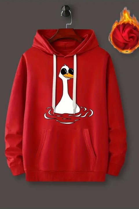 سویشرت اورسایز uyguntarz مدل Duck Baskılı