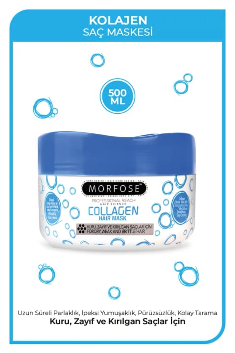 ماسک مو کلاژن Morfose 500 میلیلیتر