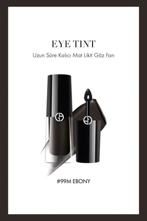 Giorgio Armani Eye Tint سایه چشم مایع مات ماندگار بلندمدت 99M Ebony 3614273...