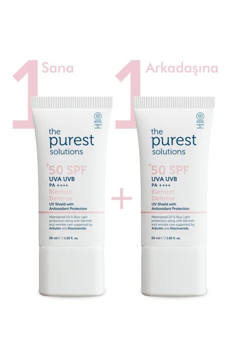 The Purest Solutions ضدآفتاب رنگی Blemish Defense یک برای خودت، یک برای دوستت...