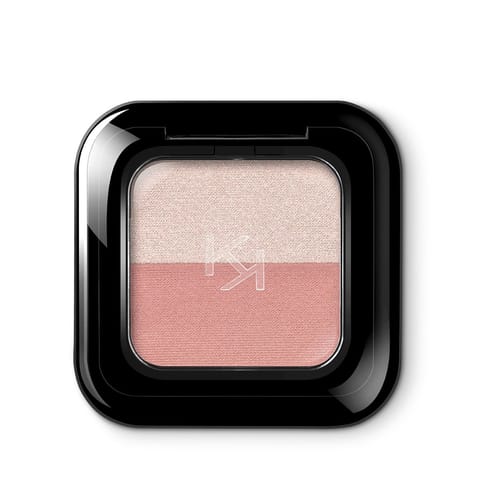 سایه چشم دو رنگ New Bright Duo Eyeshadow - 07 Light Rose / Rosy Peach
