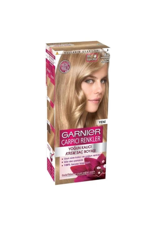 Garnier رنگ موی خیرهکننده شماره 80 بلوند تیره روشن