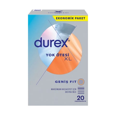 Durex Yok Ötesi XL کاندوم ۲۰ عددی