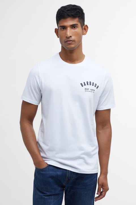 تیشرت Barbour Preppy WH11 سفید