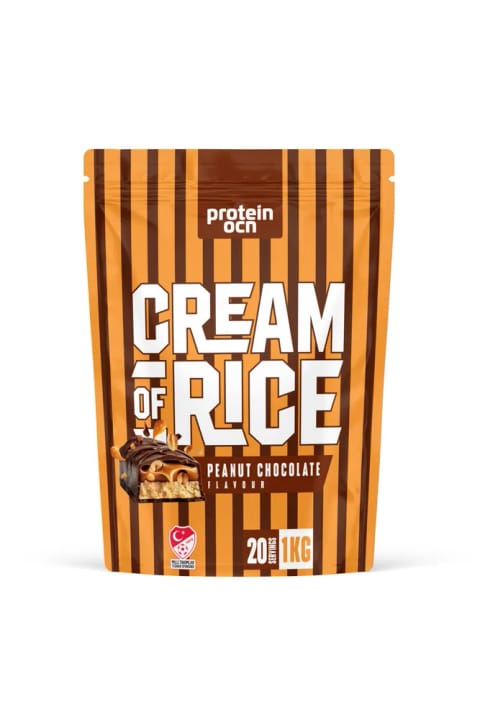 Proteinocean Cream of Rice | کرم برنج - طعم شکلات بادام‌زمینی - 1 کیلوگرم - 20 وعده