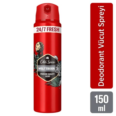 Old Spice Wolfthorn دئودورانت اسپری مردانه ۱۵۰ میلیلیتری