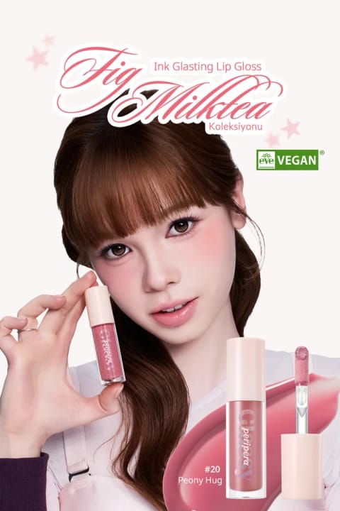 PERIPERA Gloss Ink Glasting Lip Gloss - براقکننده و حجیمکننده لب — 20 Peony Hug