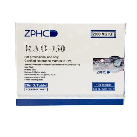 ZPHC TESTOLONE RAD150 20 MG / pill -100 Tablet