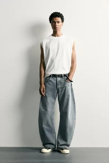 BARREL FIT JEANS شلوار جین راسته