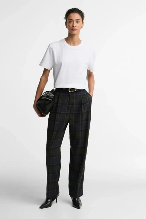 شلوار Barbour Delilah TN43 Shadow Classic Tartan
