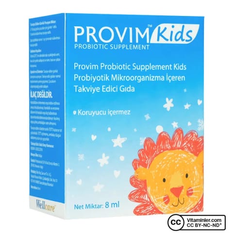 قطره پروبیوتیک کودکان ولکر Provim Kids 8 میلی‌لیتر
