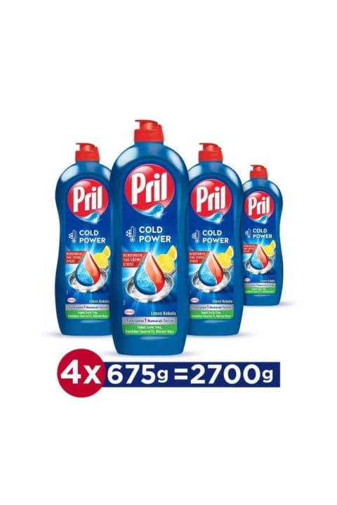 مایع ظرفشویی دستی Pril 4×675g لیمو 5+ اثر - خودچربیزدا ...