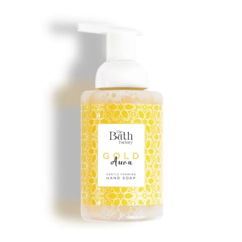 فوم دستشویی طلایی مرطوبکننده و پاککننده The Bath Factory 300ml