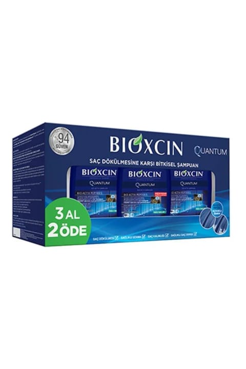 Bioxcin Quantum شامپو 3×300ml (موی چرب)