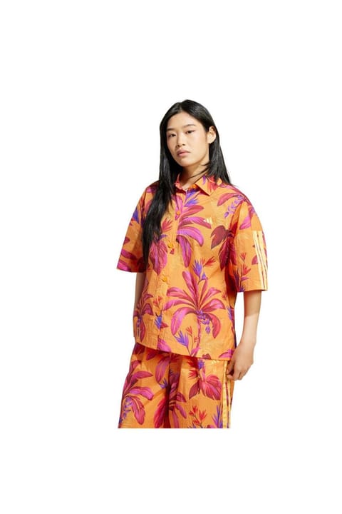 کاپشن زنانه adidas نارنجی FARM PRM TOP JD6281