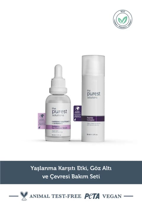 The Purest Solutions ضد پیری مرطوبکننده و روشنکننده دور چشم