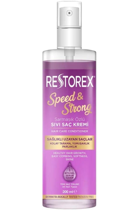 Restorex مایع نرمکننده مو ۲۰۰ میلیلیتر با عصاره سیر