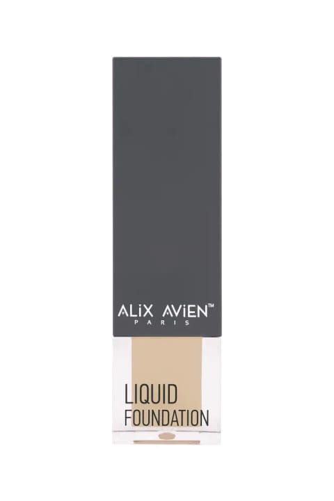 Alix Avien کرم پودر مایع ضدآفتاب SPF35+ با خاصیت مرطوبکنندگی — 302 Ochre Beige