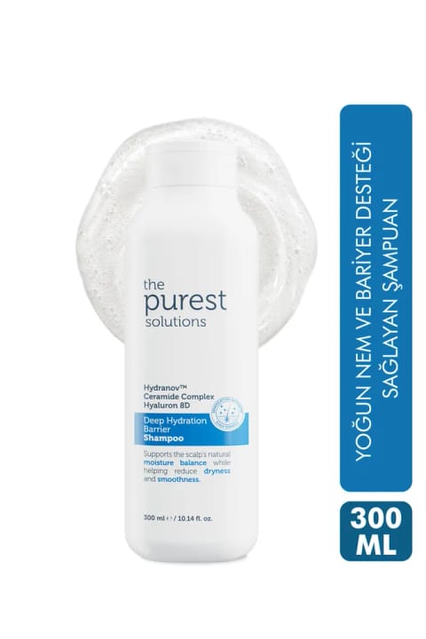 شامپو آبرسان و حامی سد دفاعی پوست The Purest Solutions، 300 میلیلیتر