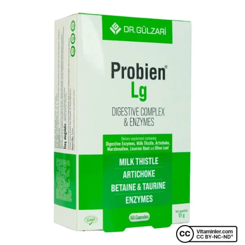 Probien LG کمپلکس گوارش و آنزیم‌ها 60 کپسول