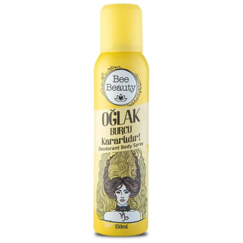 Bee Beauty دئودورانت اسپری زنانه برج جدی ۱۵۰ میلی‌لیتر