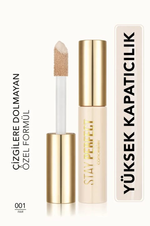 کانسیلر فلورمار با پایانه طبیعی (زیرتن سرد) - Stay Perfect Concealer - 001...