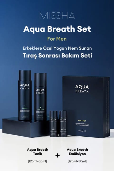 میشا ست مراقبت پس از اصلاح مخصوص آقایان با آبرسانی شدید For Men Aqua B...