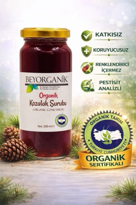 BEYORGANİK ORGANİK شربت کوزالاک ۲۳۰ گرم (دارای آنالیز سموم و فلزات سنگین)