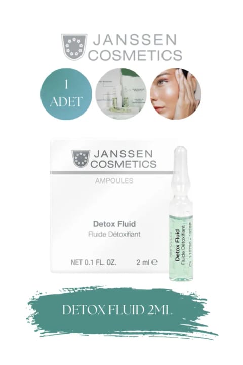 سرم صورت آمپولی دتوکس Janssen Cosmetics حجم ۲ میلیلیتر تکی