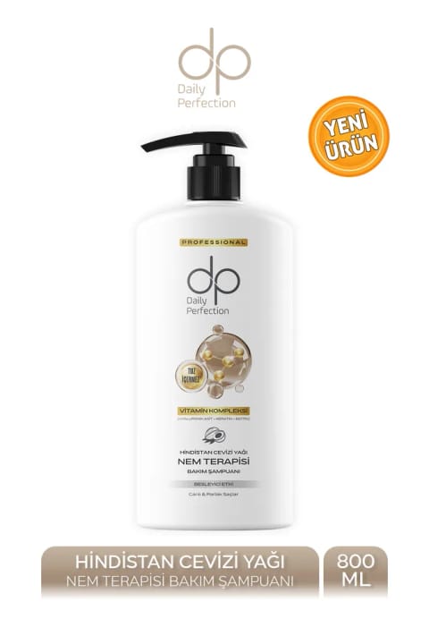 شامپو dp Daily Perfection با روغن نارگیل 800 میلی‌لیتر