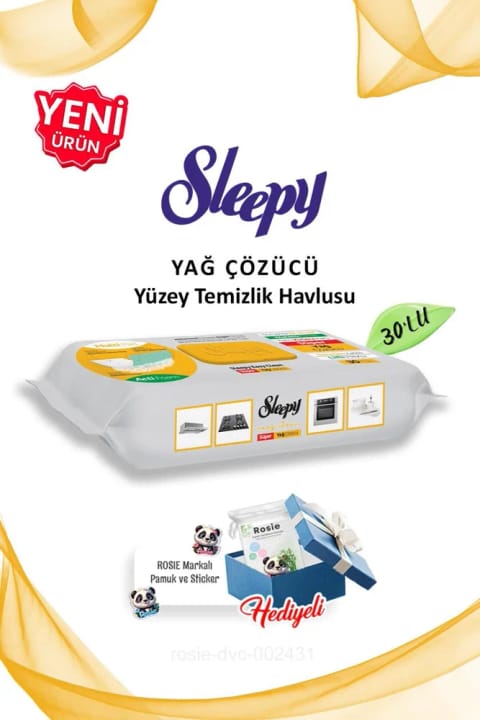 Sleepy Easy Clean 30'lu ve Rosie