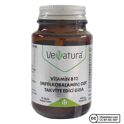 وناتورا B12 متیل کوبالامین ODT 30 قرص